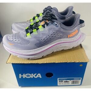 Hoka Kawana 2 Foggy Gray Ash Women's Size 6B Running Training Shoes BRAND NEW